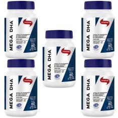 Imagem de Kit 5X Mega Dha - 60 Cápsulas - Vitafor