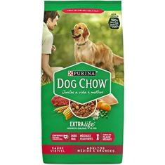 Imagem de Nestlé Purina Dog Chow Ração Seca Para Cães Adultos Raças Médias E Grandes 10,1Kg