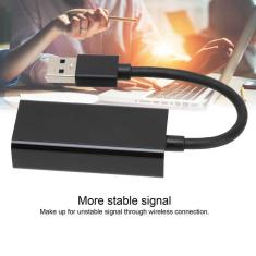 Imagem de Placa de rede com fio Sinal estável Compatibilidade com vários dispositivos USB lan de alta velocidade para switch