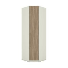 Imagem de Guarda-Roupa Canto Oblíquo Modulado 1 Porta Seletto Henn - Areia/Jequi