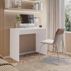 Imagem de Mesa Escrivaninha sem Gavetas Magnus Branco