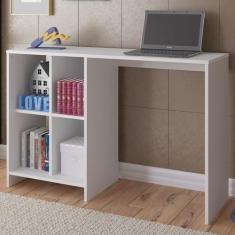 Imagem de Mesa Escrivaninha Matrix 4 Nichos Branco - Artely - Artely Móveis