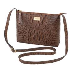 Imagem de Bolsa De Couro Legítimo Feminina Transversal Mariart 2210