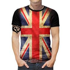Imagem de Camiseta Inglaterra PLUS SIZE Reino Unido Masculina Blusa