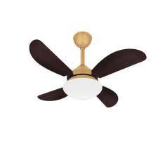Imagem de Ventilador Teto Fly Dourado 4 Pás SalaSilencioso Ventax 220V