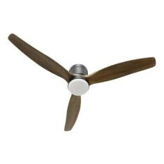 Imagem de Ventilador Teto Madeira Controle Led - 132 Cm - Bivolt - Deluxe