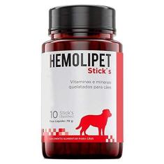 Imagem de Avert Suplemento Para Cães Hemolipet Sticks 10 Sticks
