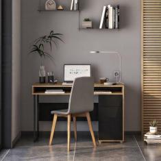 Imagem de Escrivaninha 120cm 1 Porta 1 Gaveta Chicago