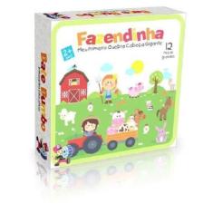 Imagem de Quebra-Cabeça Gigante Fendinha - Bate Bumbo Brinquedos