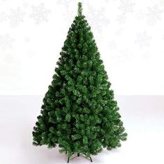 Imagem de Árvore de Natal Artificial de 6,8 pés, Árvore de Natal articulada Premium Spruce W Suporte de metal dobrável, 800 dicas de galhos para aparência exuberante The New