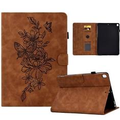 Imagem de Compatível com Samsung Galaxy Tab S6 Lite capa de 10,4 polegadas (SM-P610/615, capa de couro premium fina com suporte dobrável capa protetora com compartimento para cartão/despertar automático (cor: