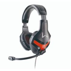 Imagem de Fone de Ouvido HeadSet Gamer Microfone Flexível Haste Ajustável Warrior