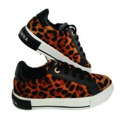 Imagem de Tenis Giulia Domna Branco e Animal Print Onça 387.03/221-Feminino