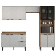 Imagem de Cozinha Modulada Composição 2 Firenze 4 Peças - Demóbile