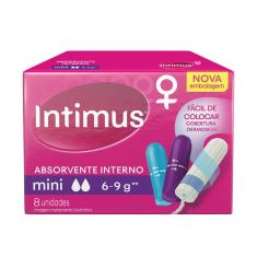 Imagem de Absorvente Interno Intimus Mini com 8 unidades 8 Unidades