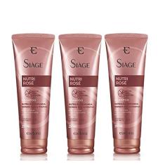 Imagem de Kit Siàge Nutre Rosé Shampoo 3 Unidades Eudora