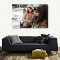 Imagem de Quadro decorativo The Walking Dead Maggie - Tela em Tecido