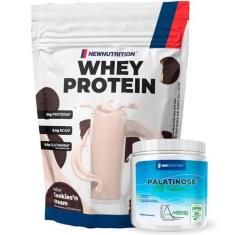 Imagem de Whey Protein Concentrado 900G Cookies N Cream + Palatinose All Natural