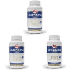 Imagem de Omegafor Plus 120 Cápsulas Vitafor - 3 Unidades - Ômega 3