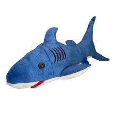 Imagem de Tubarão de Pelúcia Azul 37 cm Antialérgico