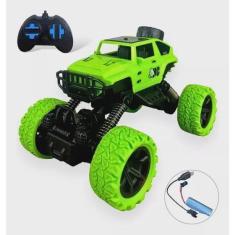 Imagem de Brinquedo Carrinho Jipe off road Controle Remoto Recarregável vd