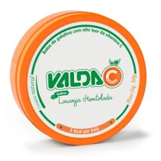 Imagem de Balas de Gelatina de Vitamina C Valda C Sabor Laranja Mentolada com 50g 50g