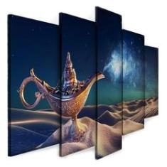 Imagem de Quadro Decorativo Sala Quarto Escritório Lâmpada Mágica