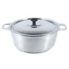 Imagem de Caçarola Panela Reta Alumínio Polido Alça Madeira 18Cm