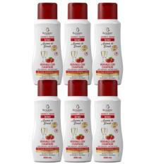 Imagem de Kit 6 Sabonete Íntimo Morango Champagne 200ml - Bio Instinto