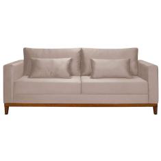 Imagem de Sofá 3 Lugares Bahamas Suede Areia 230 Cm