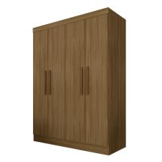 Imagem de Guarda Roupa Solteiro Mariah 4 Portas Boreal - Móveis Arapongas