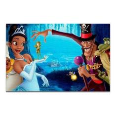 Imagem de Quebra-cabeça Personalizado A Princesa e O Sapo 120 Peças