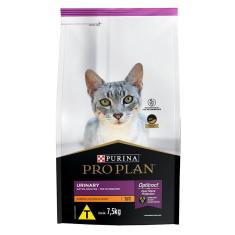 Imagem de Ração Seca Nestlé Purina Pro Plan Trato Urinário Frango para Gatos Adultos - 7,5 Kg