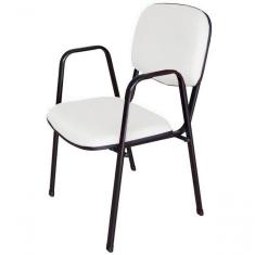 Imagem de Cadeira Para Auditórios Linha Hotel Auditório Branco