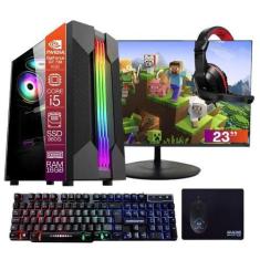 Imagem de Computador PC Gamer Completo TOB Core i5 SSD 960GB 16GB VGA GT730 4GB 