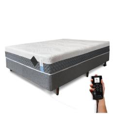 Imagem de Colchão De Látex Articulado Cinza 20cm Box Queen 158x198cm