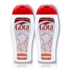 Imagem de Sabonete Íntimo Líquido Love Gota Dourada 250ml Kit C/ 2 unidades