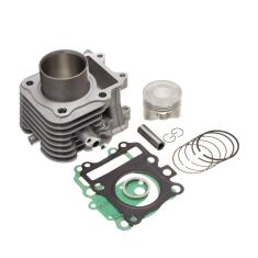 Imagem de Kit Premium C/Cilindro Pistao Junta Kmp.Anel Rik Burgman 125
