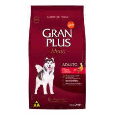 Imagem de Ração Gran Plus Menu Cães Adultos Carne E Arroz 20Kg