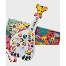 Imagem de Guitarra Infantil Musical Girafa Brinquedos Teclado Infantil. - Toy Ki