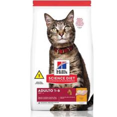 Imagem de Ração Hill's Science Diet Felinos p/ Gatos Adultos 1kg