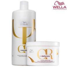 Imagem de Kit Wella Oil Reflections Sh 1000ml + Máscara 500ml