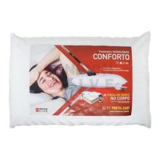 Imagem de Kit 2 Travesseiro Conforto Sono Reparador Infravermelho Longo Branco