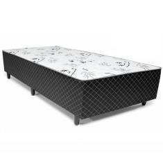 Imagem de Cama Box Solteirão Conjugada Espuma Ortopédica Unibox 50x188x108