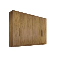 Imagem de Guarda Roupa 6 Portas E 8 Gavetas Robust Plus Cumaru Novo Horizonte
