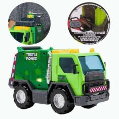 Imagem de Caminhao Das Tartarugas Ninja Thrash`n Battle Garbage Truck