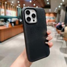 Imagem de Capa protetora de lente para iPhone 15 Plus 13 12 14 Pro Max para Samsung S23 Capa ultra magnética de carregamento sem fio TPU, preta 1, para iPhone 13 Pro