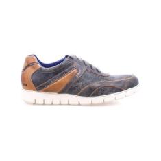 Imagem de Bed|Stu Wardell Tênis masculino de cano baixo com cadarço, Preto Lux Tan rústico, 39