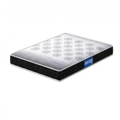 Imagem de Colchão Casal De Espuma D20 138x188x12cm Preto/branco