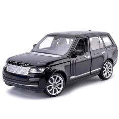 Imagem de Miniatura Land Rover Range Rover Preto Rastar 1/24